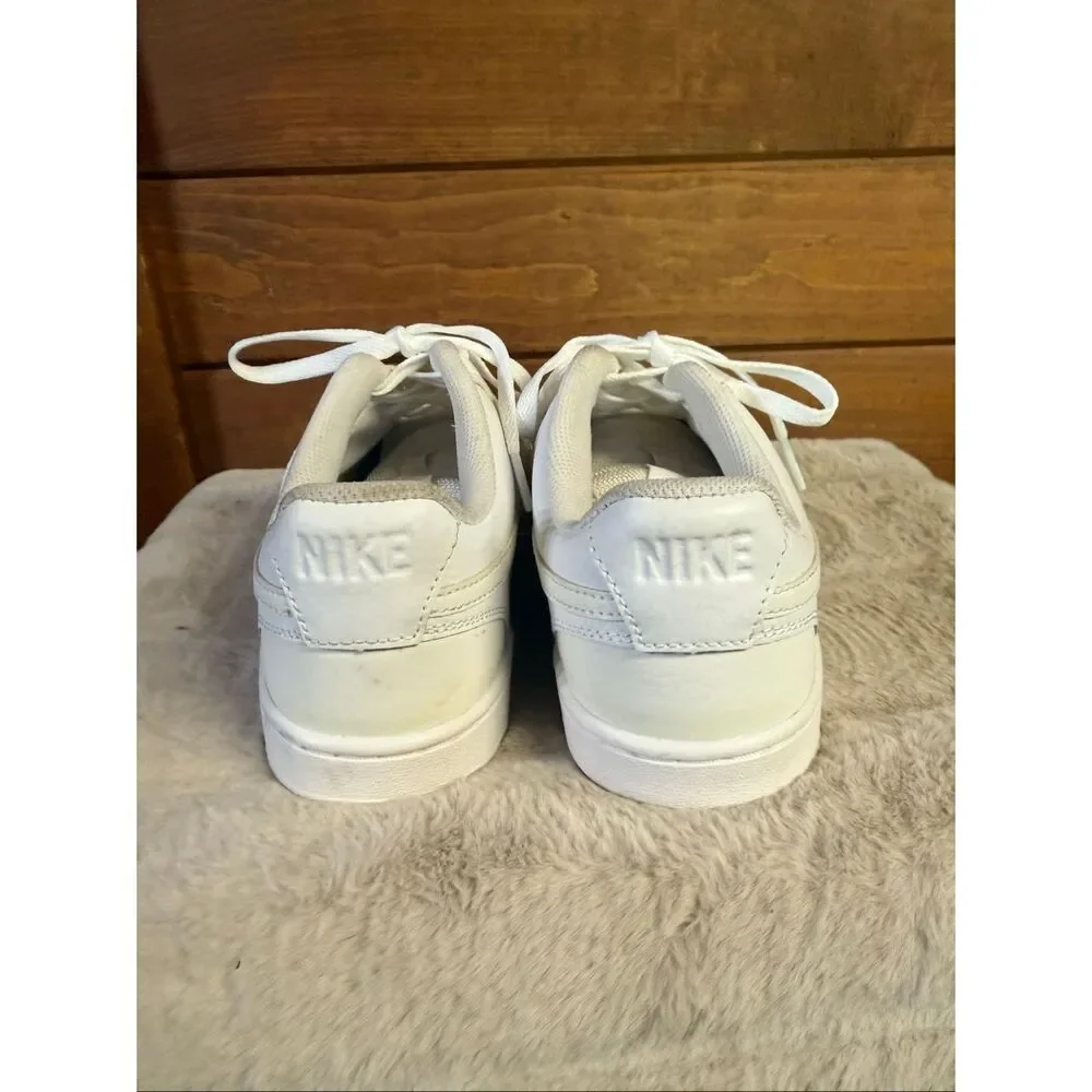 Nike Mens Court Vision Low sneakers Sz 8 white CD5463~100